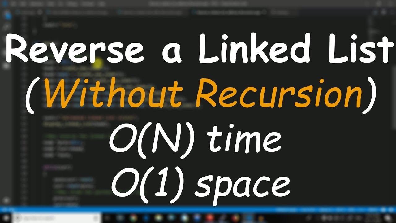 reverse a linked list reverse a linked list