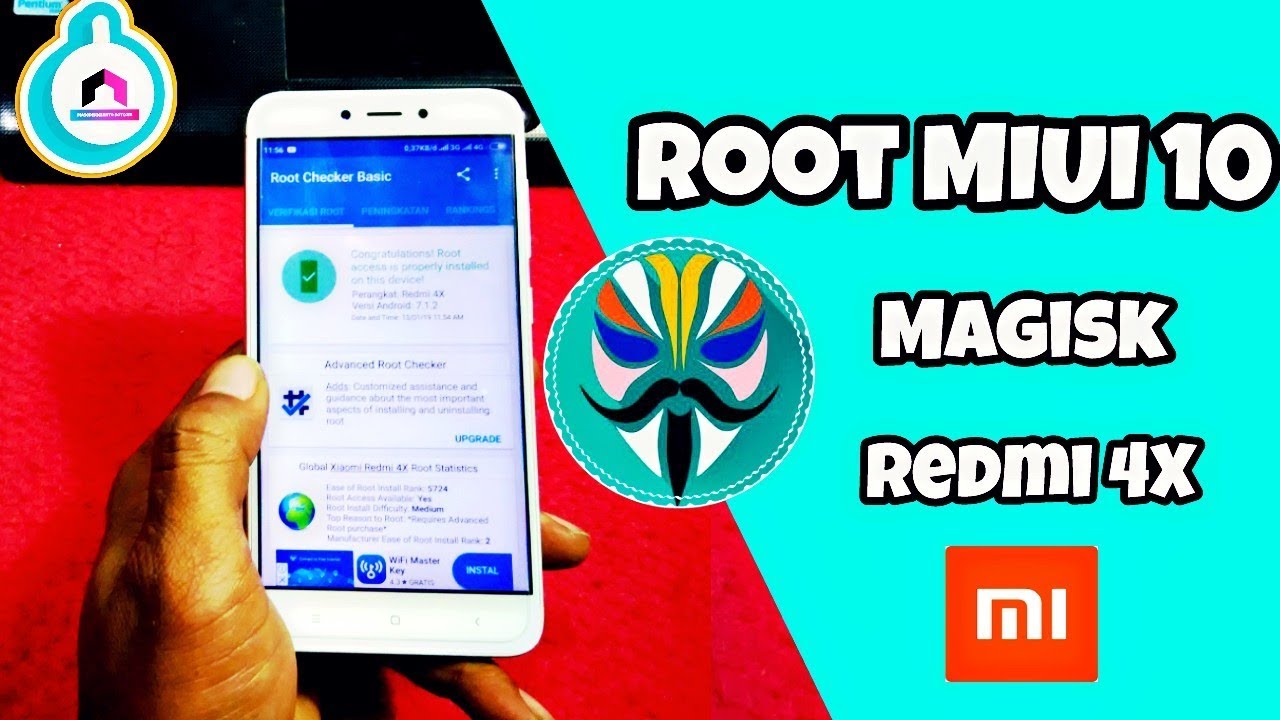 Root redmi 4a miui 10 tanpa pc