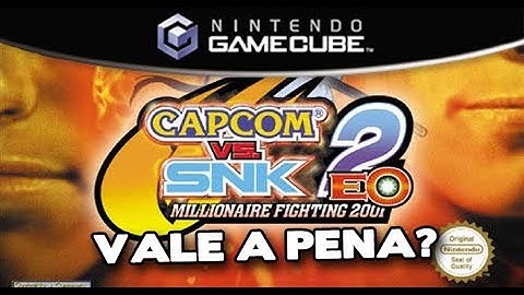 Vale a Pena? Capcom vs. SNK EO Mark of the Millenium 2001 (Nintendo GameCube) [ZeroQuatroMidia]