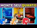 🦔💎 SONIC 3 |🎮💻🛏️ MONTE SEU QUARTO | #monteoseu  #monteseuquarto #macaquiz