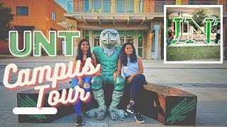 University of North Texas campus tour || #unt #campustour #usateluguvlogs