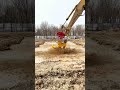 The excavator-driven sludge pump is hydraulically adapted to the excavator, simultaneously
