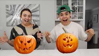 Our Attempt At A Pumpkin Carving Competition!!!