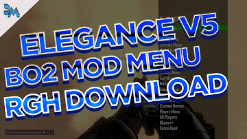 ELeGanCe v5 Mod Menu | Black Ops 2 | [RGH] | Free Download