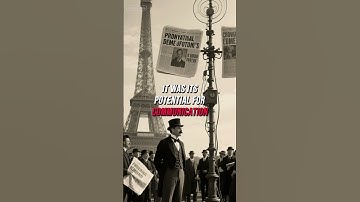 The Eiffel Tower Was Meant to Be Temporary?! 🗼😲 | 1889