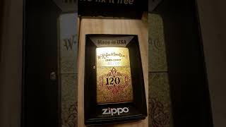 Zippo 120th anniversary W.R. Case & Sons Cutlery Co. shorts zippo zippomafia