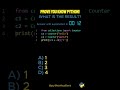 Python coding quiz to ace your interview!!