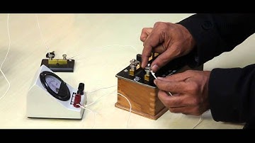 Physics Practical: Galvanometer 1 (Use headphones for clear audio/sound)