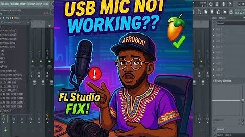 HOW TO CONNECT A USB MIC TO FL_STUDIO