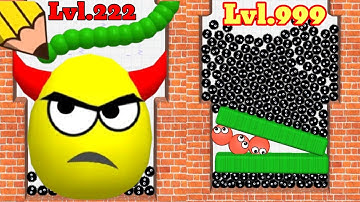 DRAW TO SMASH vs HIDE BALL - All Levels New UPDATE Satisfying Double gameplay Walkthrough ios