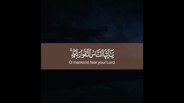 سورة الحج بصوت سعد الغامدي _ حالات واتس اب دينية _ يا ايها الناس اتقوا ربكم......