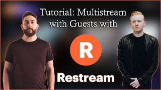 MalyanDrum Tutorials -  How to add guests to your live stream on YouTube and Facebook using Restream