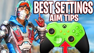 BEST Apex Controller Settings & Aim Tips!