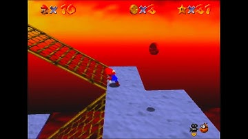 Bowser in the Fire Sea (Pole Glitch Early Cycle) 37