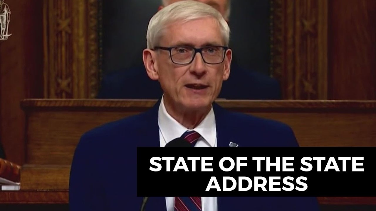 His Addresses WATCH: Gov. Tony Evers delivers his 2026 State of the State Address ...