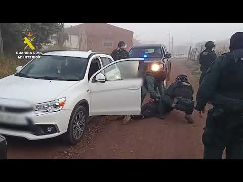 Operaci&oacute;n Albus de la Guardia Civil en Pe&ntilde;arroya