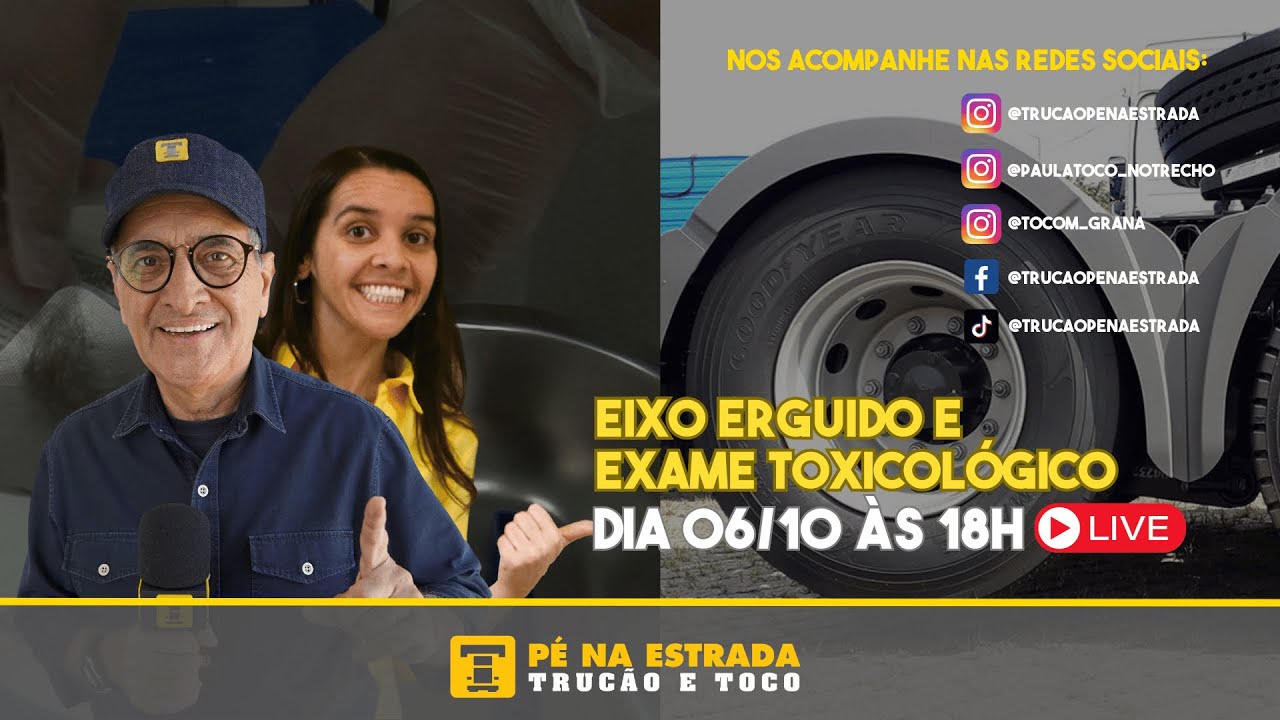 Eixo Erguido e Exame Toxicológico