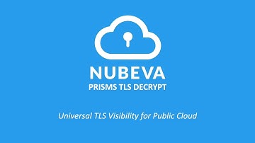 Nubeva Prisms TLS Decryption Introduction Video
