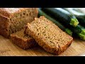 How to Make Healthy Zucchini Bread | The Stay At Home Chef
