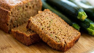 How to Make Healthy Zucchini Bread | The Stay At Home Chef