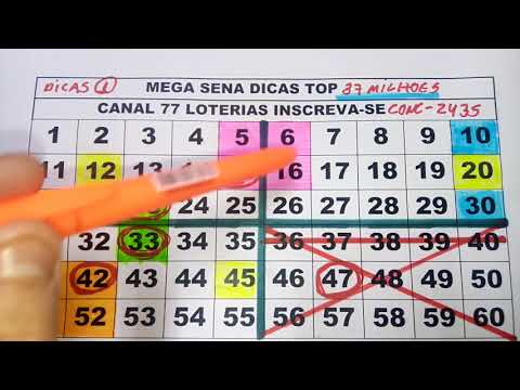 MEGA SENA DICAS TOP 2435