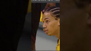 NBA Photoshop Speed Art ' Allen Iverson' #shorts #nba