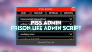 Piss Admin | Prison Life Admin Script | Kill All, Kill Aura, Fling, Auto-Guns, Silent Aim | 2025