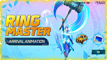 Ring Master New Arrival Animation Free Fire 2025 | New Faded Wheel Event Master Arrival Animation❣️