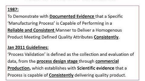 Global Trend in the Validation of Pharmaceutical Manufacturing Processes   A Risk Based Approach