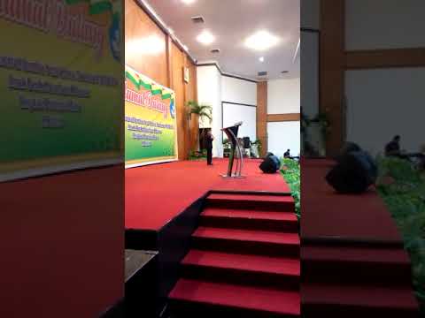 Faiz ikut Lomba Nyanyi Tingkat Provinsi