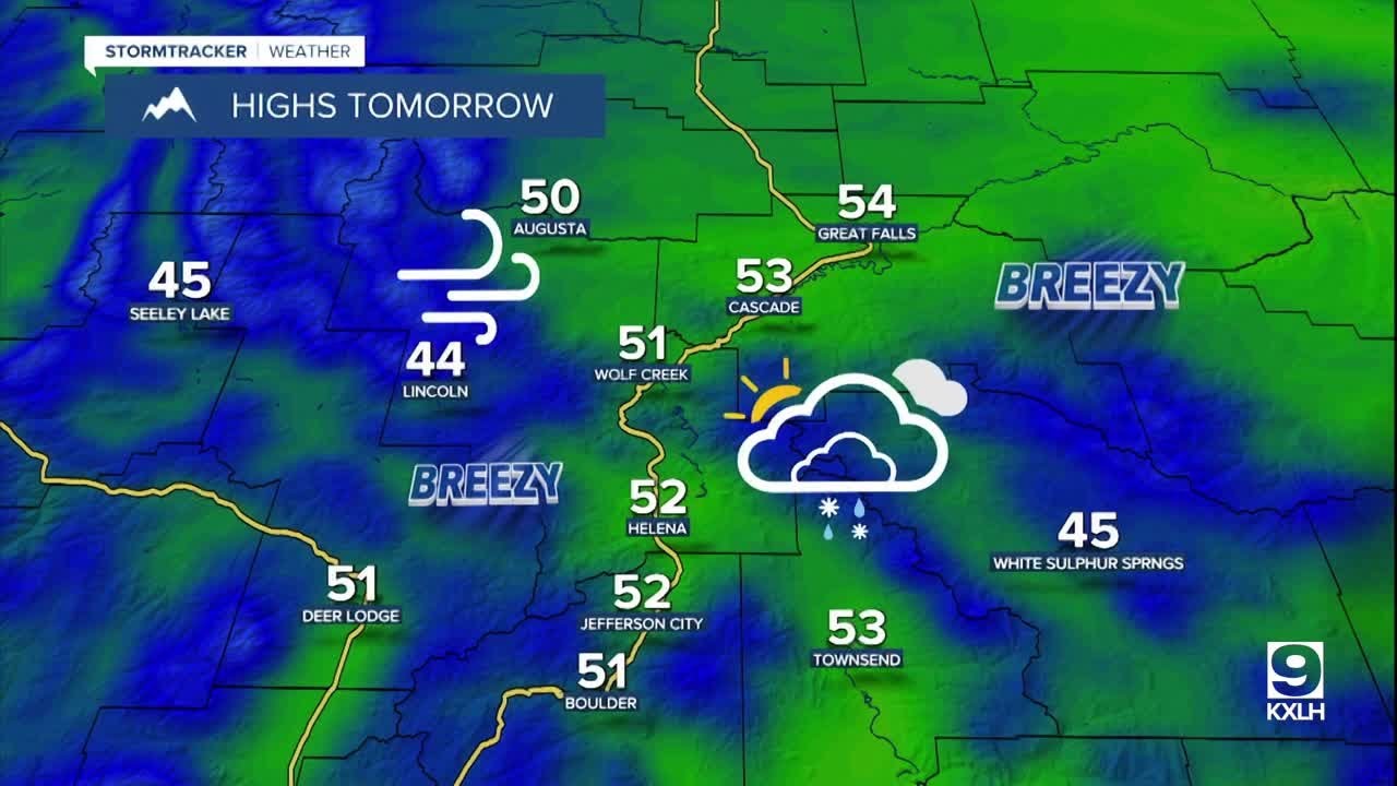 Mostly cloudy skies and pleasant temperatures Tuesday and Wednesday ...
