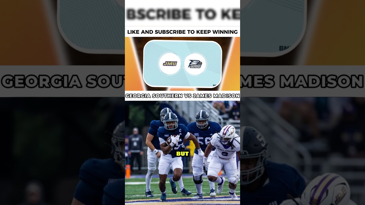 𝐆𝐄𝐎𝐑𝐆𝐈𝐀 𝐒𝐎𝐔𝐓𝐇𝐄𝐑𝐍 𝐕𝐒 𝐉𝐀𝐌𝐄𝐒 𝐌𝐀𝐃𝐈𝐒𝐎𝐍 | 𝐍𝐂𝐀𝐀𝐅 𝐏𝐈𝐂𝐊𝐒 (9/27/25)