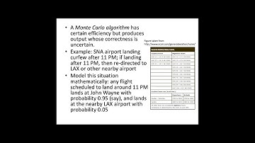 CPSC 335 April 6 Randomized Algorithms