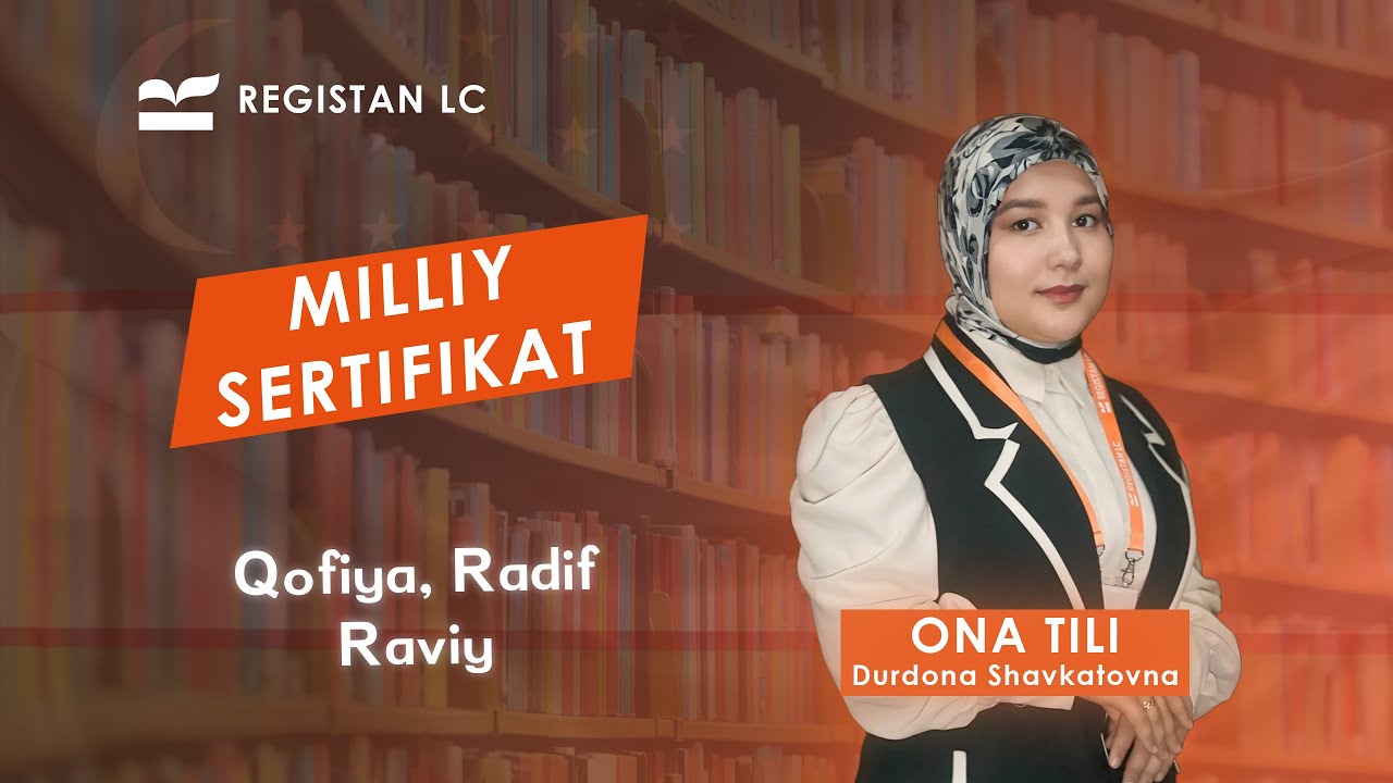 Milliy sertifikat imtihonida eng koʻp uchraydigan mavzular: qofiya, raviy, radif