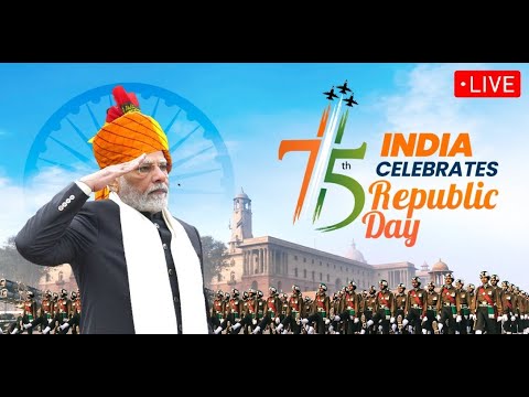 75th Republic Day Parade LIVE from Kartavya Path - YouTube