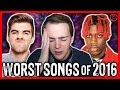 Top 20 WORST Songs of 2016