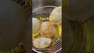 Poori Recipe For Street Chats