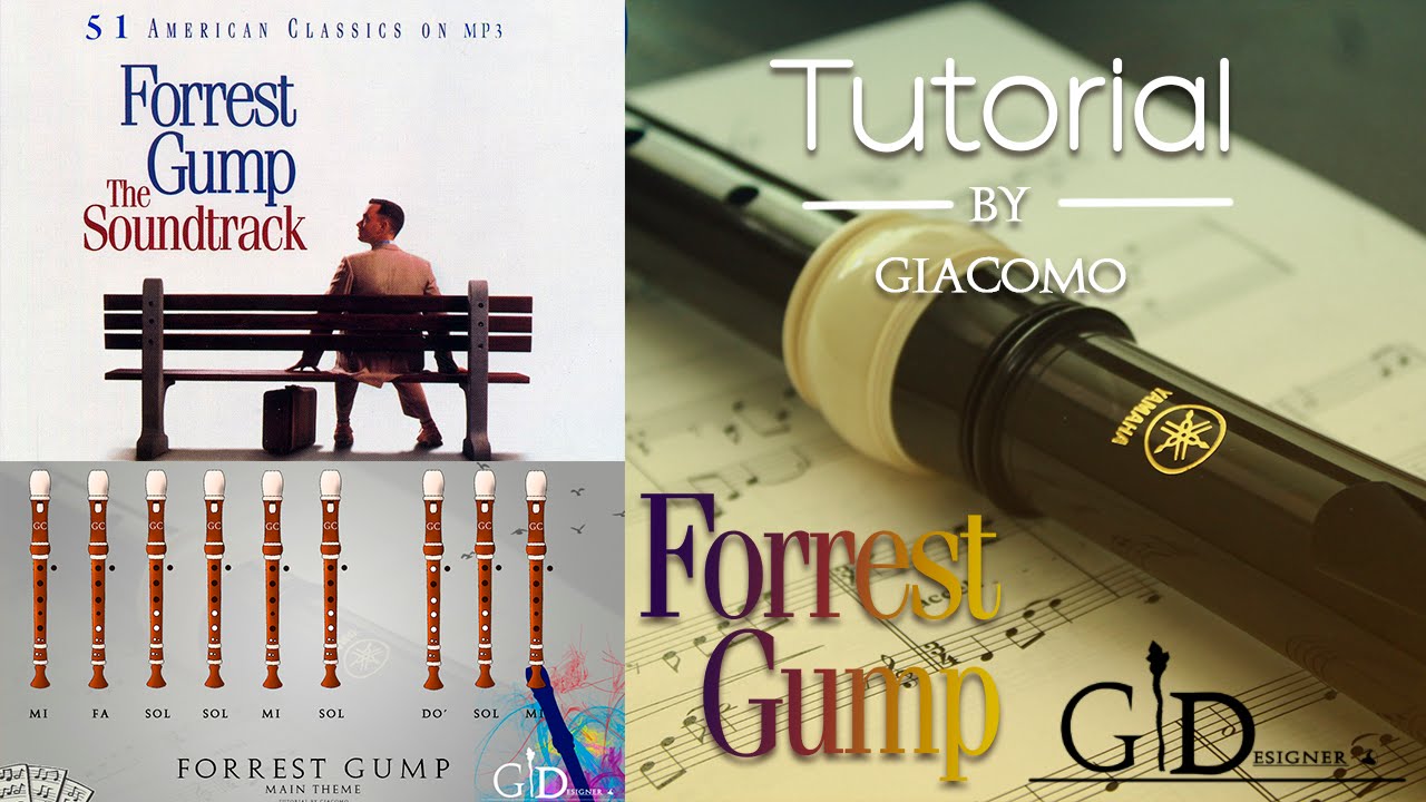 Forrest Gump | Bso | Tutorial Flauta Dulce | Español | Como Tocar ...