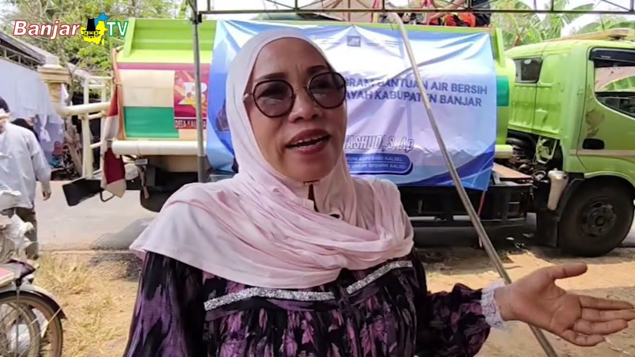 ASPEBINDO & HIPMI KALSEL SALURKAN BANTUAN AIR BERSIH