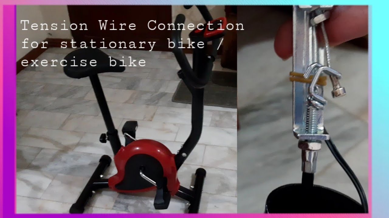 Stationary Bike / Exercise Bike Supplemental Video Connecting Tension