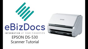 Scanning with your EPSON DS-530 Scanner