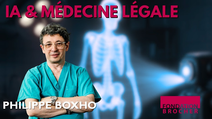 Conférence Philippe Boxho | IA & Médecine Légale | L'Estivale Brocher 2025