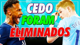 FAVORITAÇOS que caíram FEIO na Champions ❌