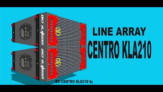 SKEMA BOX LINE ARRAY 10'. B2-CENTRO KLA210