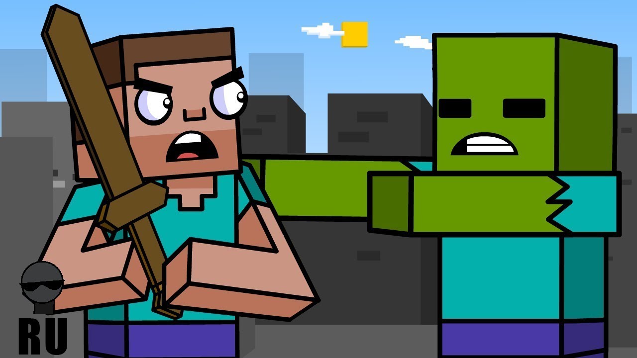 Зомби спавнер |   Block Squad [Minecraft анимация на русском]