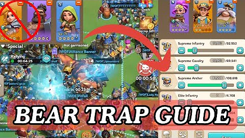 Kingshot Bear Trap COMPLETE Guide | Maximize Damage & Rewards