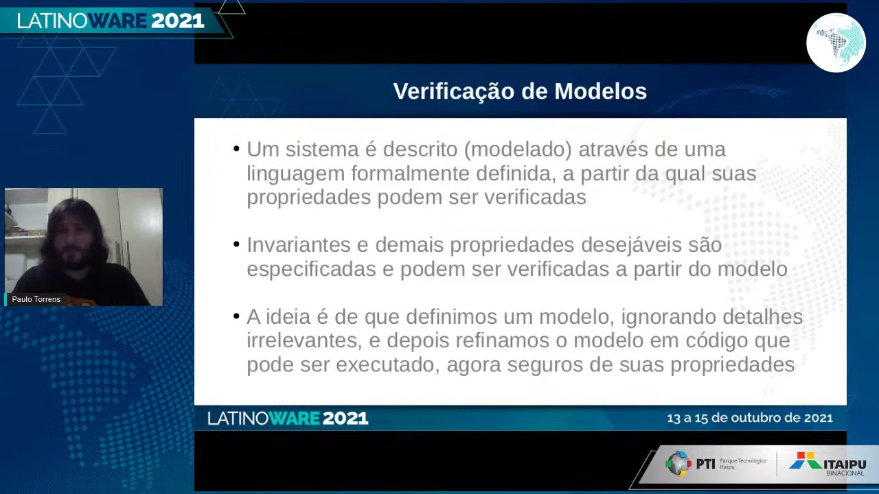 Verificação Formal: Provando que seu Projeto está Correto - Palco: Argentina