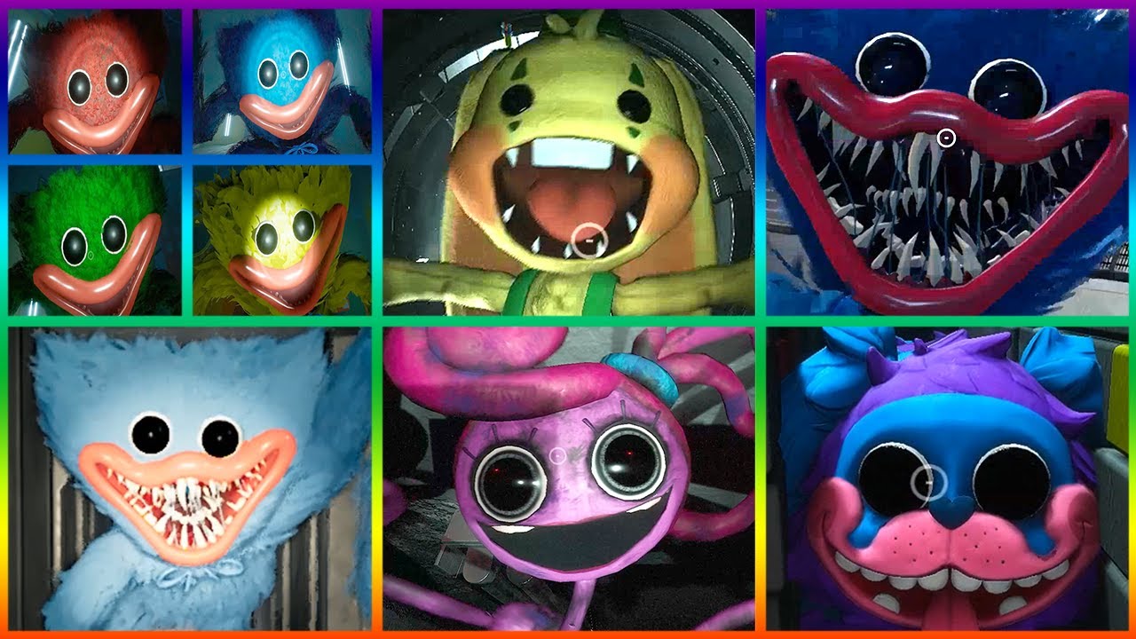 POPPY PLAYTIME ALL JUMPSCARES REVERSE