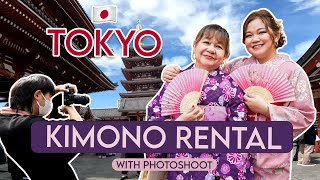 TOKYO 2023  Kimono Rental at Asakusa (with Photoshoot) [4k]