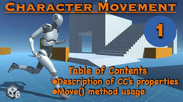 Unity 6 ile Karakter Hareket Ettirme || Bölüm 1 || Character Controller-Kısım 1